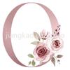 Personalized Mug Floral Initial Name Cup Custom Name Tea Coffee Hot Chocolate Mugs Bride Bridesmaid Mothers Day Gifts for Her