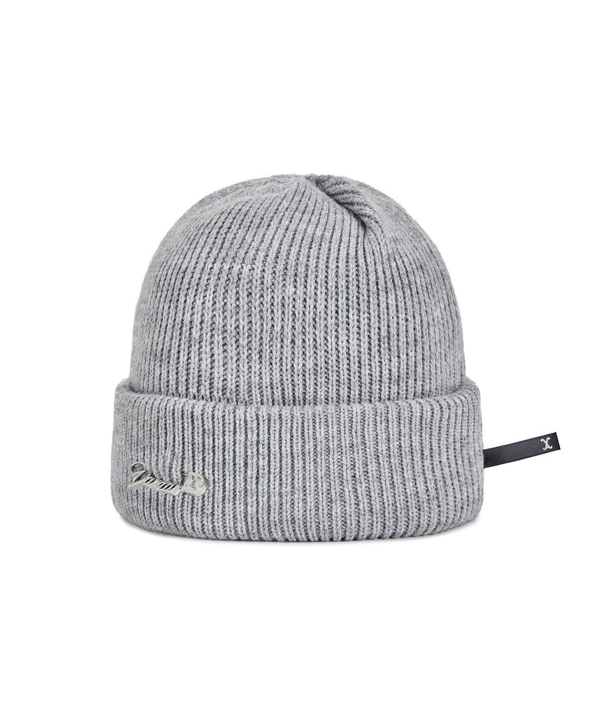 Bajal Safety Pin Beanie Grey