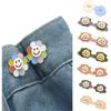 6 Sets Adjustable Pants Waist Tightener Clip for Women - Jean Waist Tightener Clip No-Sew Tool-Free Waist Buckle Sets Decorative Pant Adjuster P for