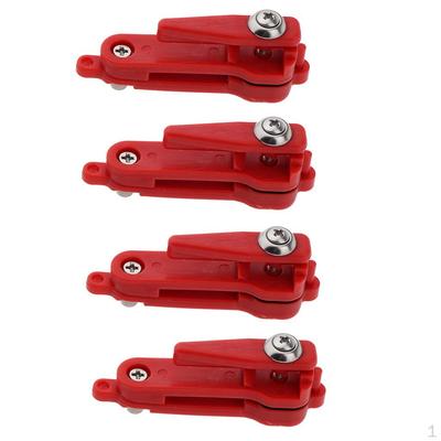 4Pcs Heavy Snap Release Clip for Weight, Planer Board, Kite, Fishing, Leader Clip, Multifunctional