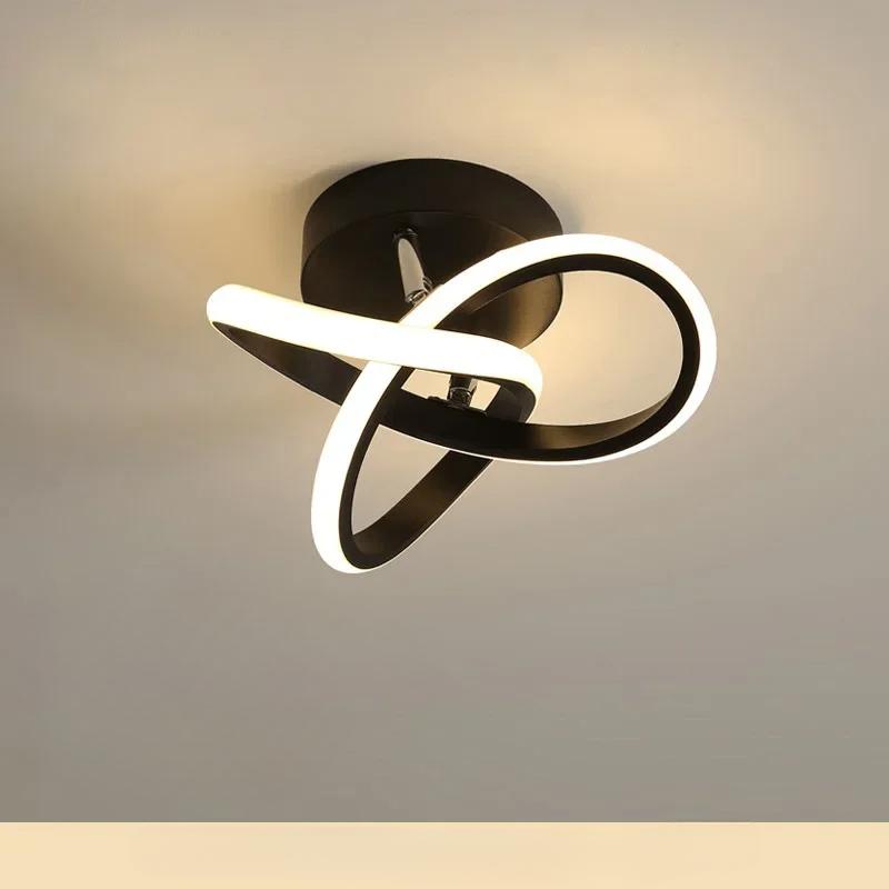 Moderne LED-taklys Minimalistisk Balkong Ganglampe Hjem Korridor Veranda Kanal Taklampe nordic ins Vindgarderobelampe