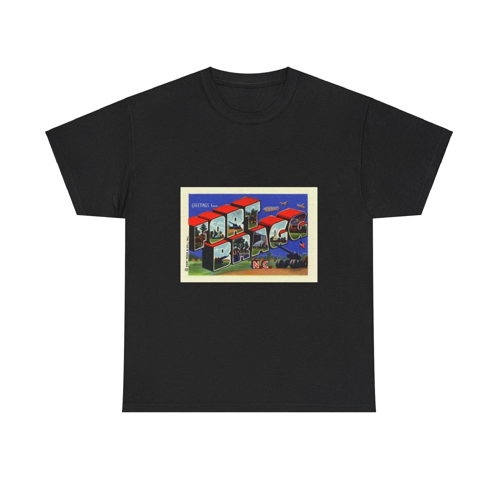 Greetings from Fort Bragg NC (Greeting Postcards) T shirt M
