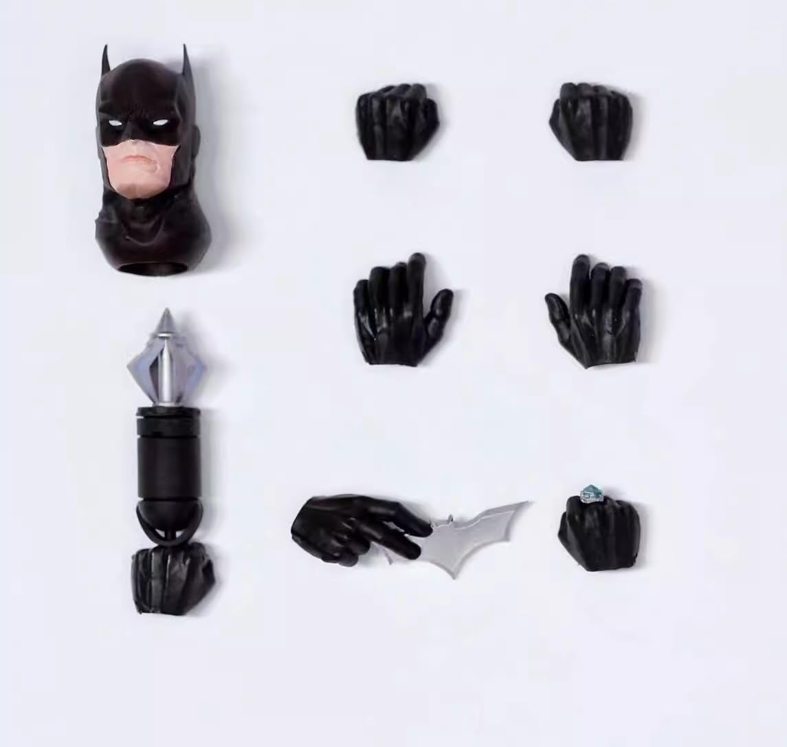 

[TOYBARJAPAN] 1/12 Action Figure Accessories/Psertoys Western Male Head, Fists, and Weapon Set