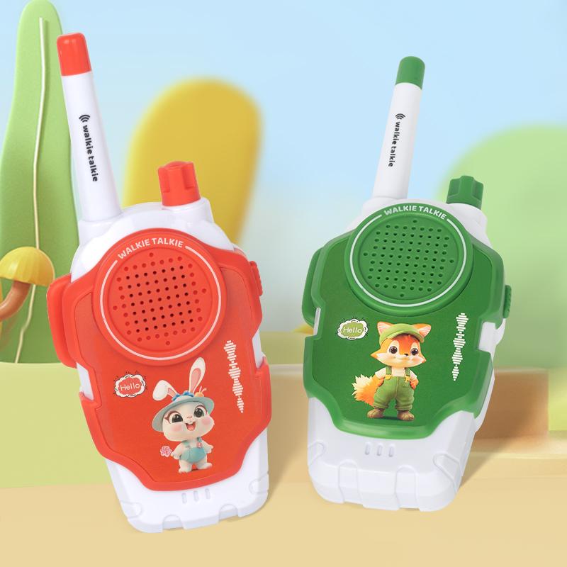 

2 шт. рация, двусторонний дистанционный передатчик 50-500 м, мини-телефон для звонков, военные игрушки для детей, игрушки для приключений на открытом воздухе