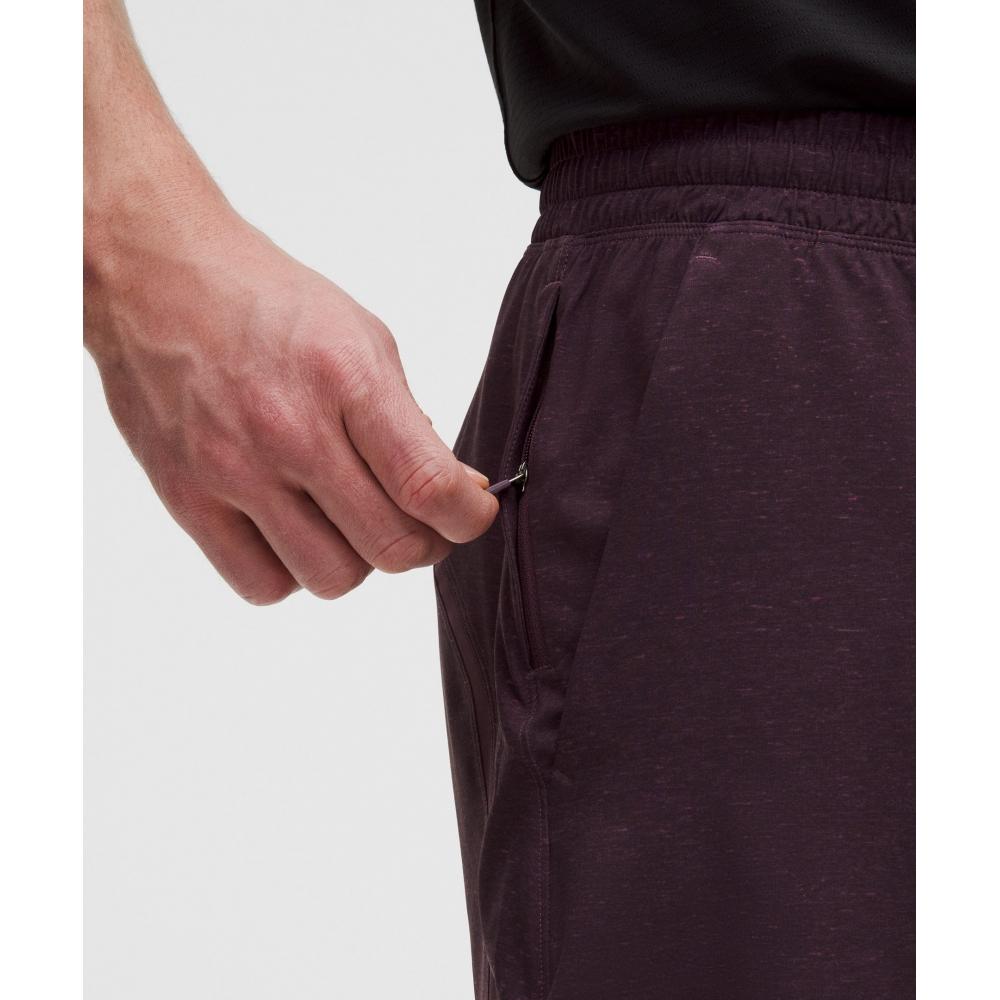 Lululemon Pace Breaker Linerless Short 7  Speckled Heather Plum Multi