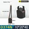 Z4 South Seas Graphite DC Motor Carbon Brush D374N B12.5 Wear-Resistant National Standard
