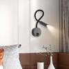 LED Bedside Working Study Reading Lamp Wall Lamp Sconces AC100-240V Adjustable LED Book Lamp Wall Night Light Fixtures