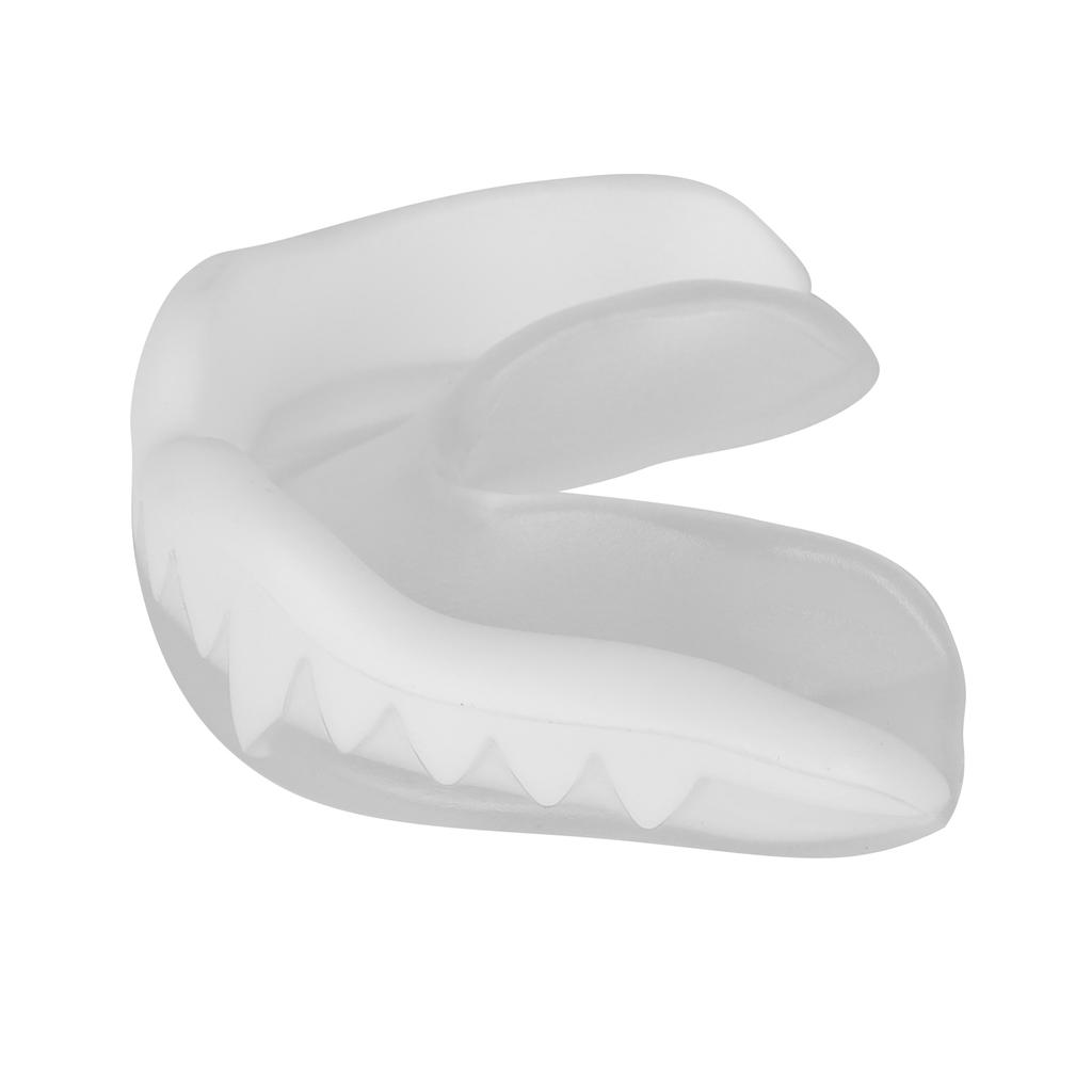 Sports Boxing Mouth Guard Athletes Mouthguard for Basketball Football (Transparent White)