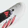 adidas PREDATOR CLUB Fold-Over Tongue Turf Football Boots IH2113 Unisex Performance Sports Shoes Cloud White / Solar Turbo / Core Black