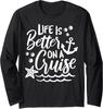 Life Is Better On A Cruise Family Trip Pullovers, Long Sleeves & Sweaters (unisex)