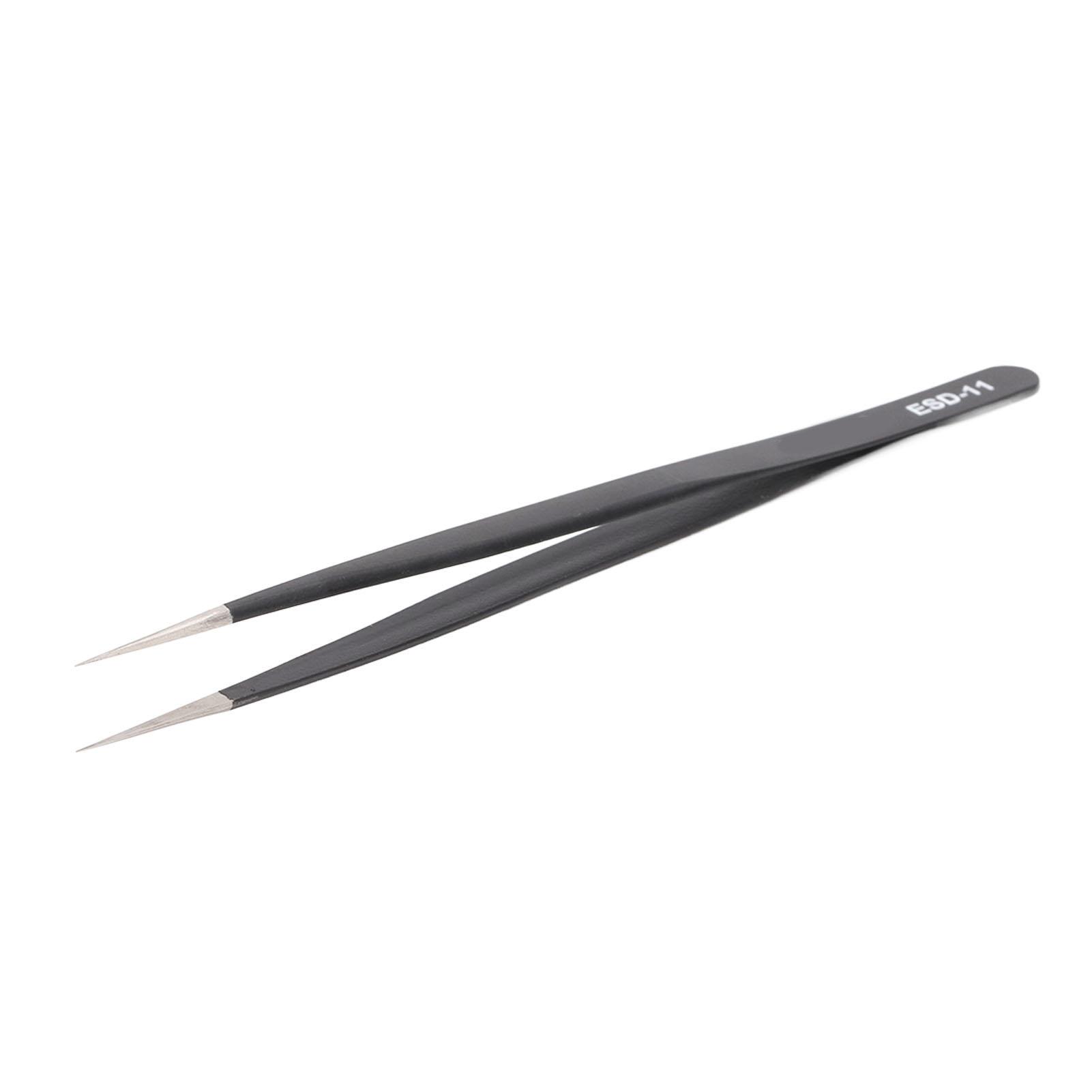 

Пинцет с антистатическим эффектом из нержавеющей стали, немагнитный, точный, с прямой головкой, для лаборатории