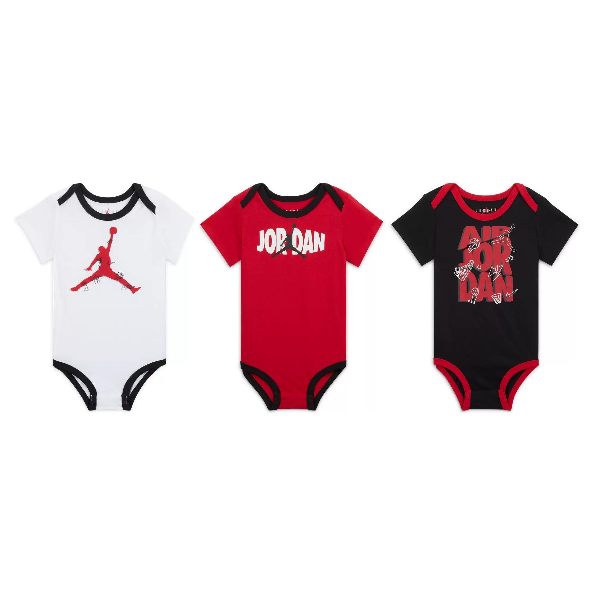 Jordan Jumpsuit 3 Pack Image Color Infant And Toddler JD2312069 18M