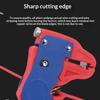 1Pcs Automatic Wire Stripper Duckbill Wire Stripper Length Adjustable Flat Wire Cutter Wire Stripper For Electrician
