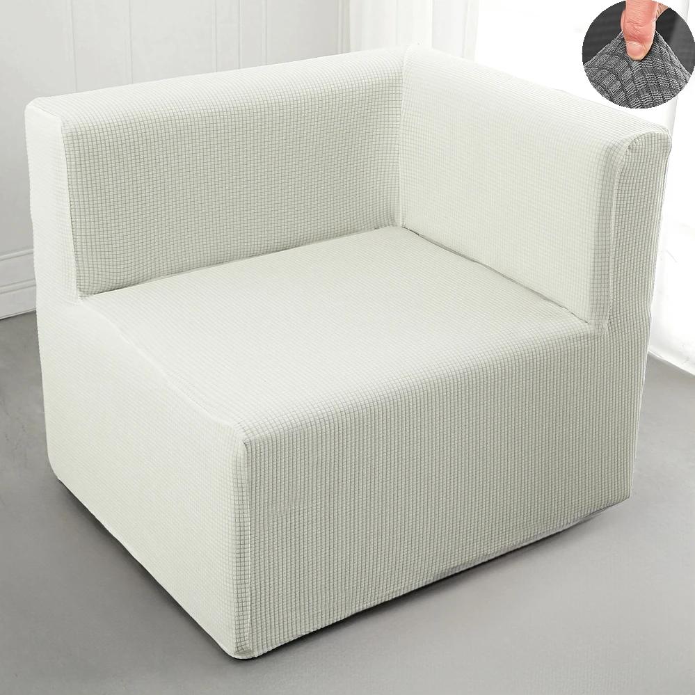 

Стрейч Чехол на Угловой Диван Гостиная 1 Предмет Чехол на Угловой Диван для L-образной Секционной Мебели Диван-Реклайнер Защитник Мебели бежевый