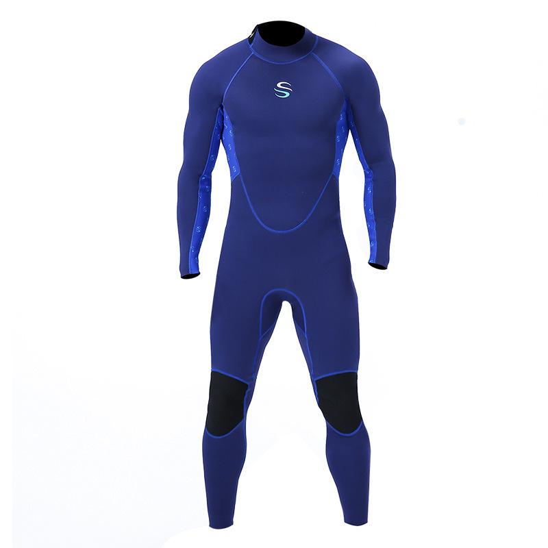 Men's SLINX 2mm Long Sleeve Wetsuit Set for Surfing, Diving, Snorkeling - Warm, UV-Protected