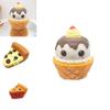 Adorable Squishy Ice Cream Cone Pu Filled Cookie And Waffle Pizza Simulation Toy