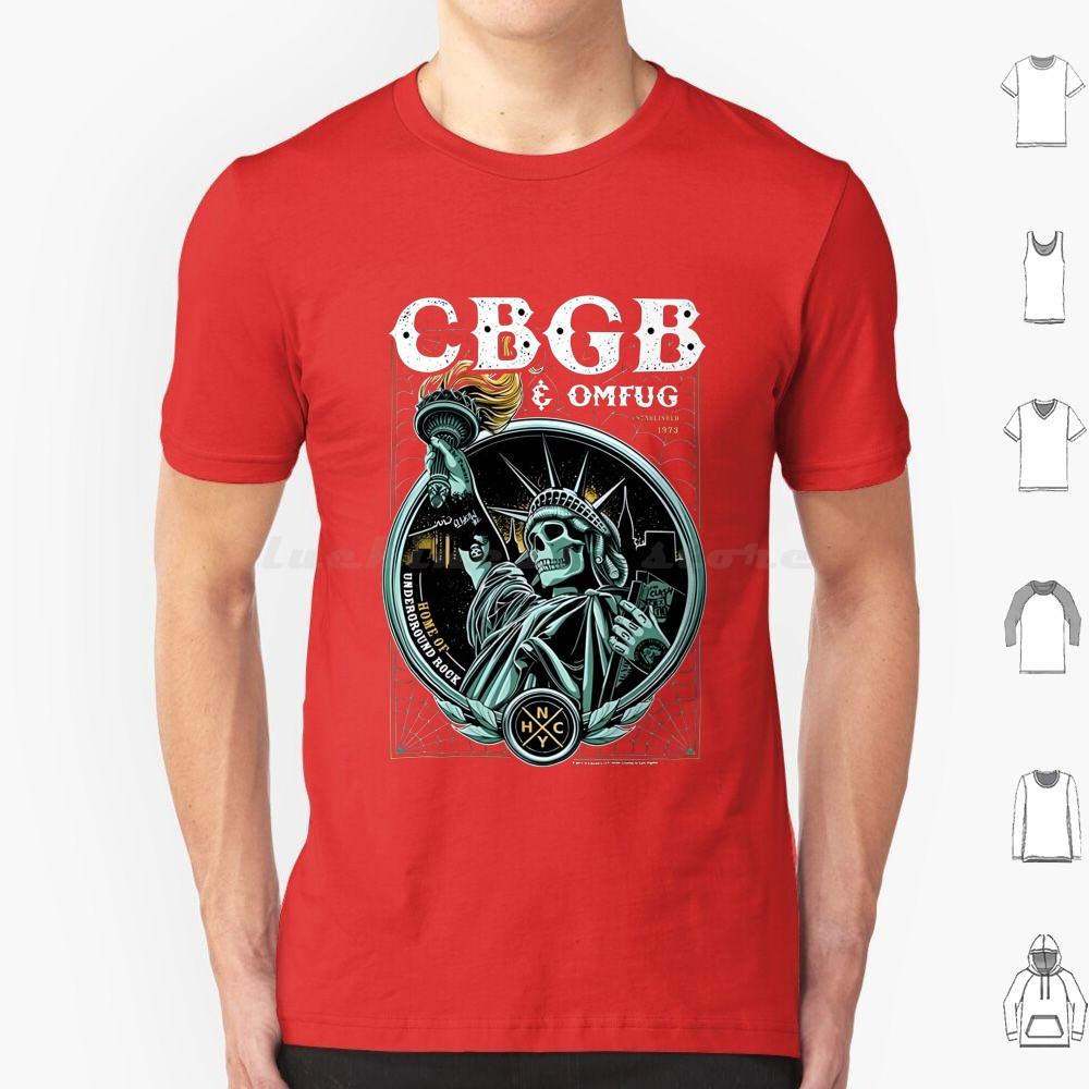 Cbgb Home Underground Rock T Shirt 6xl Cotton Cool Tee Home Music Club Cbgb Omfug Underground Punk Blues Bands Record Country