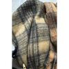 New Maillard High End Plaid Student Scarf Couple Shawl Retro Plaid Same Style Men's Scarf