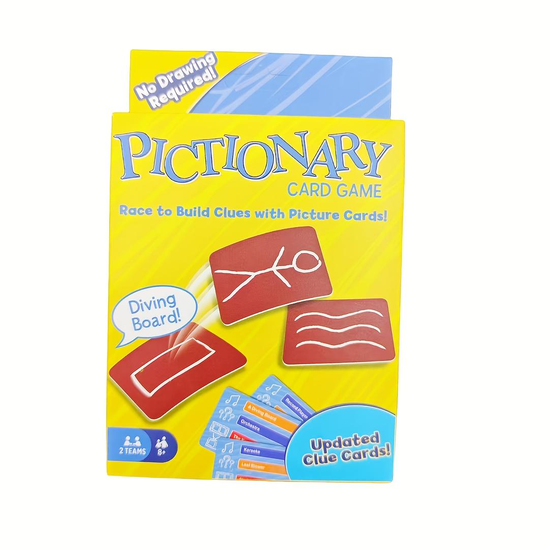 

Pictionary, English Version Of The Card Game, Board Game, A Must-Have Game For Parties, Suitable As A Gift