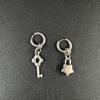 Punk Grunge Rock Rivet Chain Earrings Cool Fashion Geometric Drop Earrings Goth  Aesthetic Charm Jewelry Hip Hop Accessories