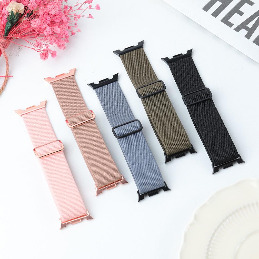 Elastic Nylon Buckle Strap for Samsung Galaxy Watch 8
