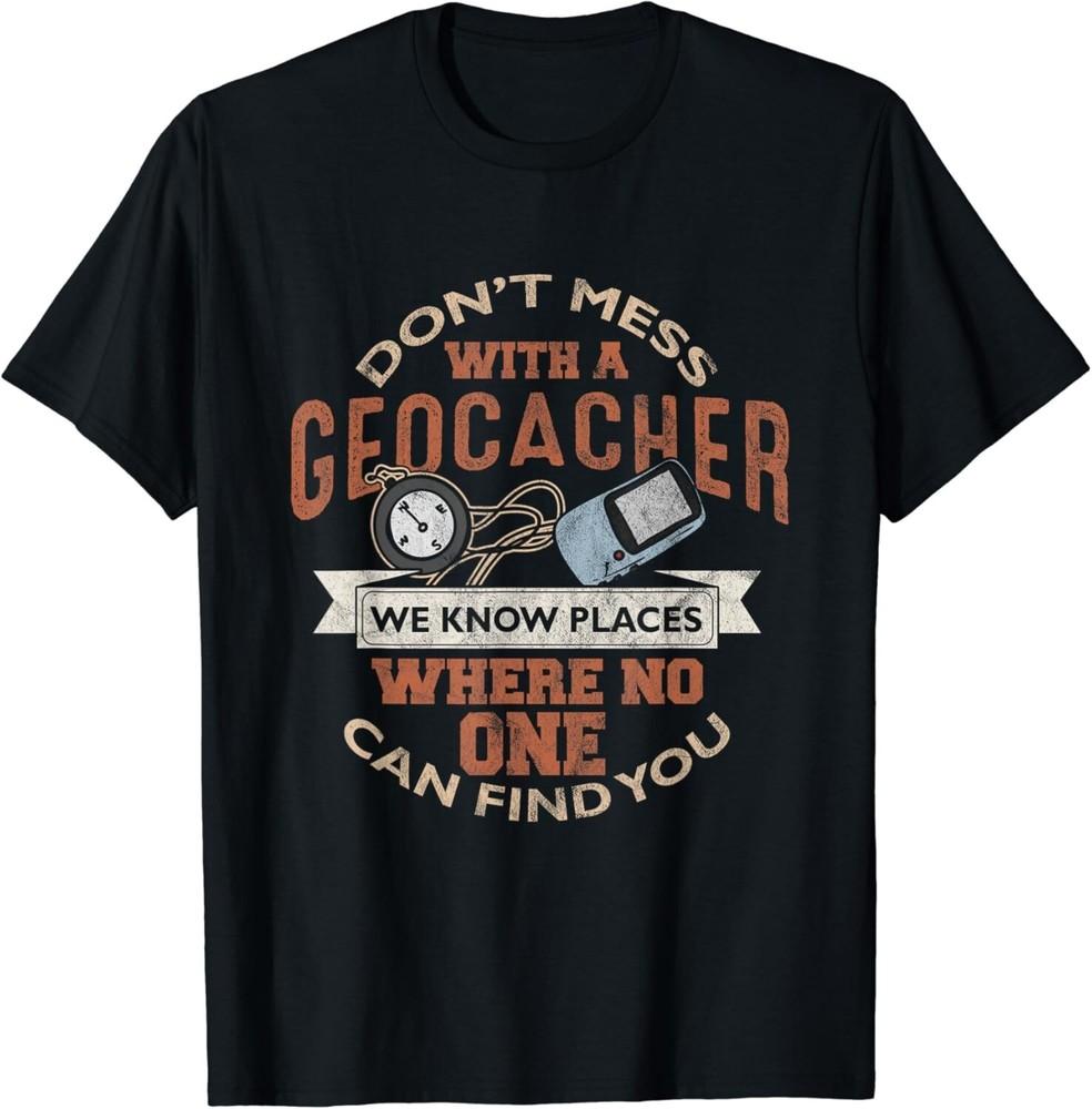 

Geocache Geocaching Treasure Hunt Boys Men Gift Unisex T-Shirt 2XL