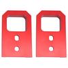 2 PCS Car Tow Hooks, Aluminum Towing Hooks Replacement for     2024-2026