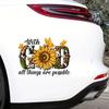 "God's Grace" Vinyl Sticker Religious Quote Self-Adhesive Car Decal for Glass Metal Surfaces And Rear Windows Q71