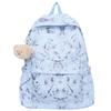 Schoolbag Japanese tie-dye campus backpack 1011 computer bag college student backpack fashion trend simple student schoolbag