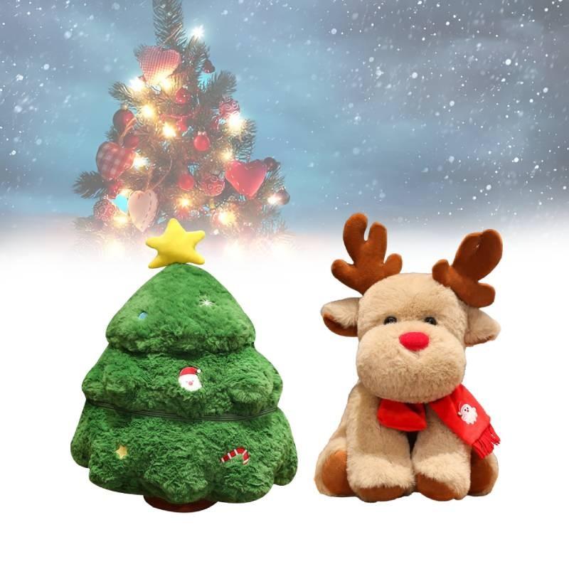 Joyful Christmas Series Plush Pillow Featuring Adorable Santa Design For Holiday Decor