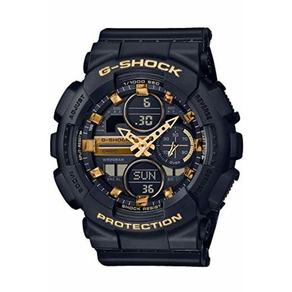 

Часы CASIO G-SHOCK GMA-S140M-1AJF мужские черные аналоговые цифровые кварцевые НОВИНКА