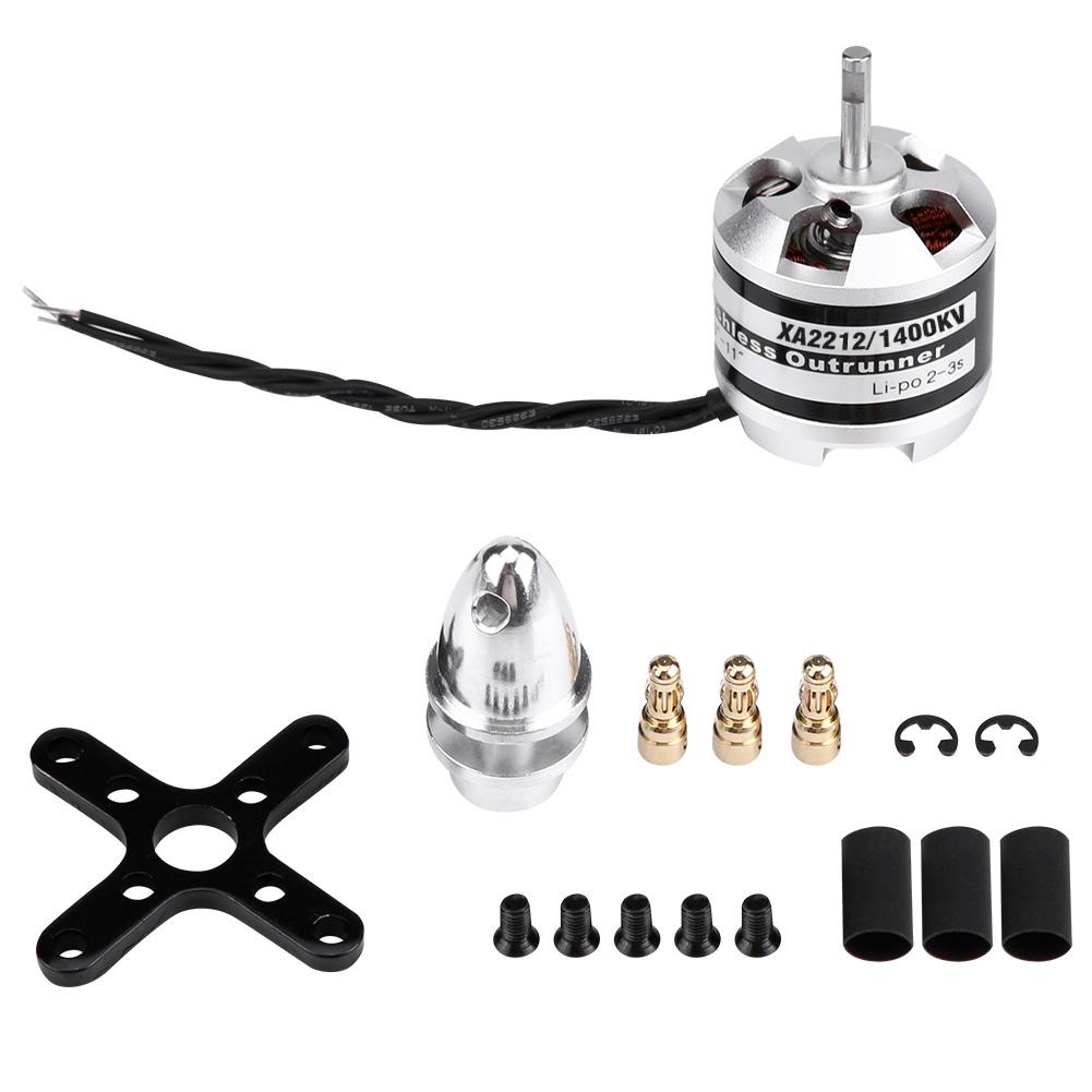 

EMAX XA2212 23S Brushless Motor for RC Quadcopter Multiirotor Aircraft (1400KV)