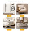 4Pcs Furniture Cabinet Stabilizers Headboard Stopper Adjustable Threaded Bed Frame Anti-Shake Tool Hardware Enduring