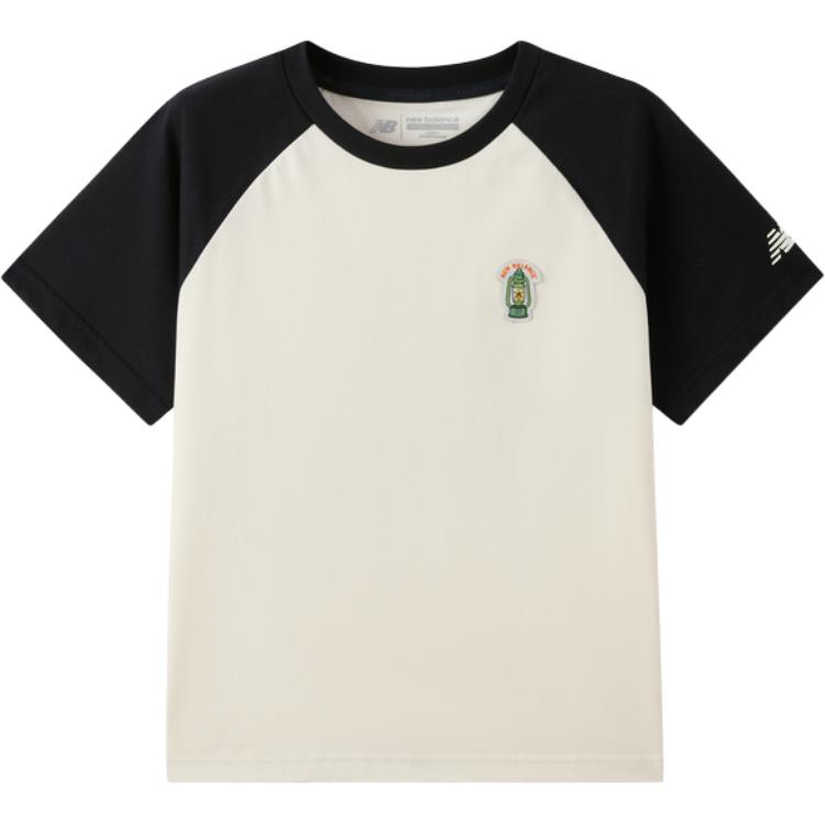 New Balance NB T Shirt Black Children Aged 3 7 Years Old 7EF21033-BK 120