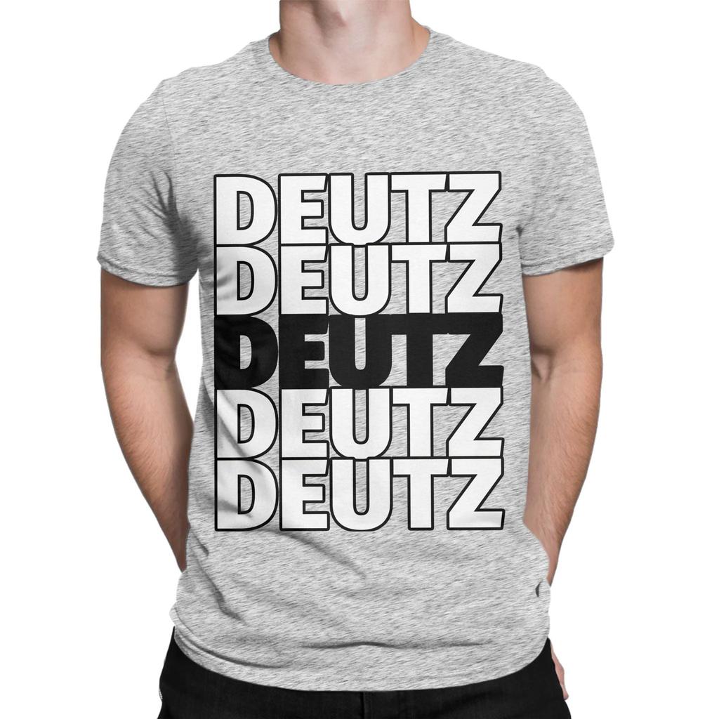 T-shirt in Cotone Grafica Deutz 100 Top Deutz Fahr Magliette Per Unisex