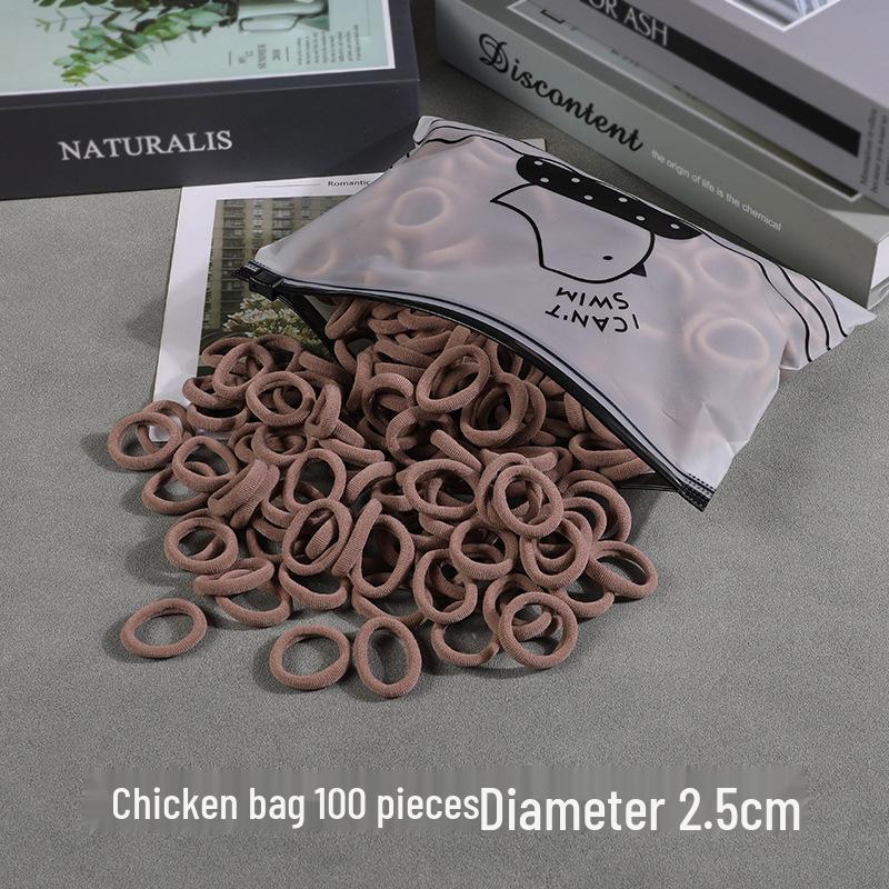 High-Elasticity Hair Ties for Girls - Gentle on Hair, Perfect for Children's Hairstyles