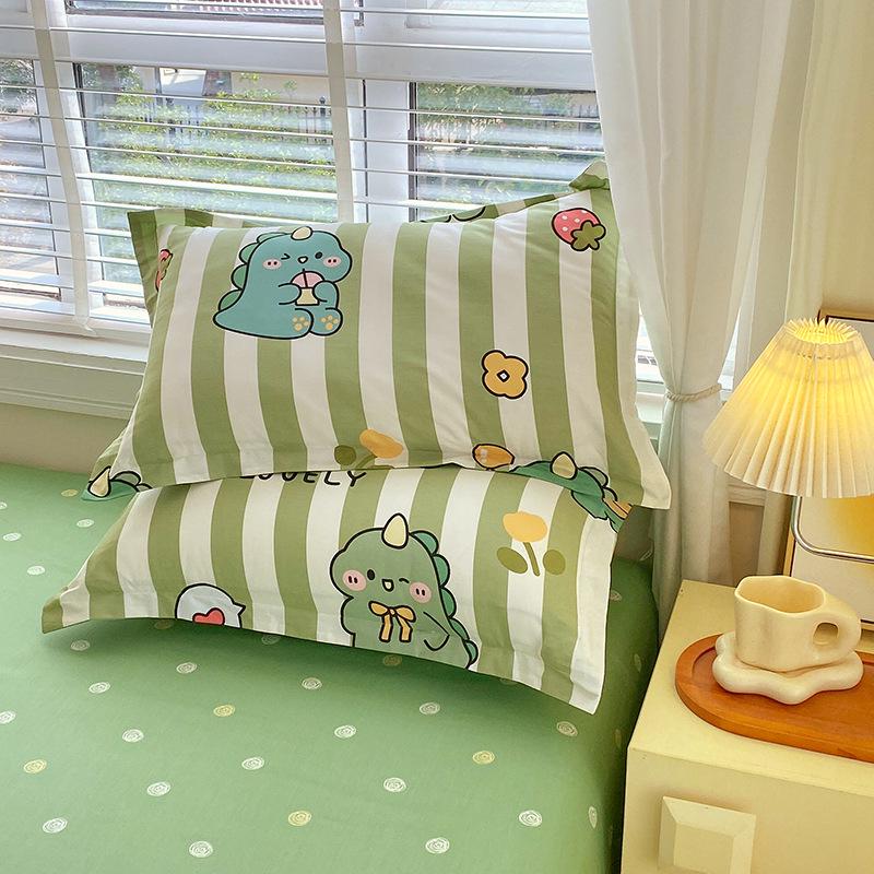 48x74cm Reines Baumwoll-Kissenbezüge mit breitem Rand für Zuhause oder Studenten One 48x74cm Cotton Pillowcase