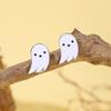 1 Pair Halloween Earrings Bat Ghost Hand Spider Pumpkin Ghost Black Cat Shape Drop Earrings Jewelry Accessories