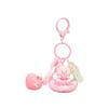 And Fun Adorable Cream Bear Sofa Keyring Colorful Acrylic Keychain For Gifts