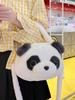Süße Panda Plüsch Umhängetasche Weiche Cartoon Puppe Schultertasche Für Mädchen Student Freizeit Mode Handtasche