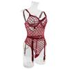 Hot Selling Erotic Large Mesh Underwire Lingerie Bodysuit - Comfortable, Slimming Design for Women