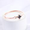Clover Bracelet Fourleaf Delicate Diamond Advanced Creative Hand Jewelry Wristband Wristlet Women Girl Gift