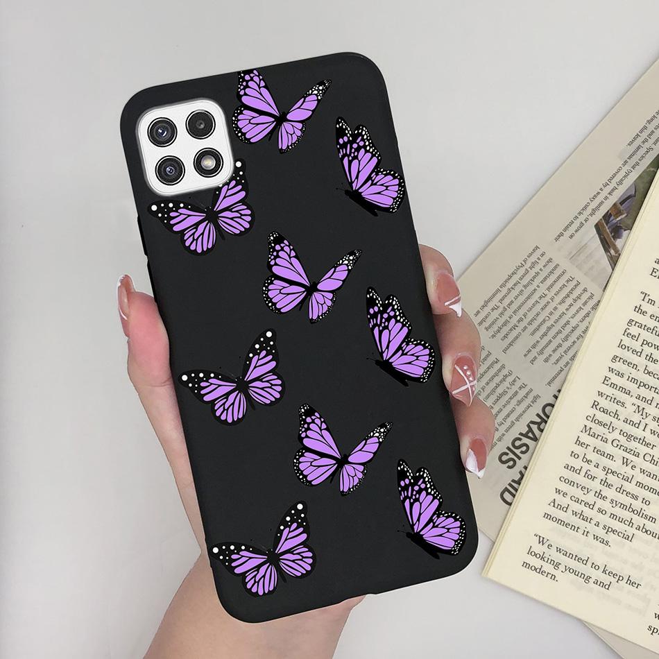 For Samsung Galaxy A22 A22s F42 5G Case Cute Avocado Silicon Back Soft Phone Cover For Samsung A 22 A 22s F 42 5G Colorful Shell