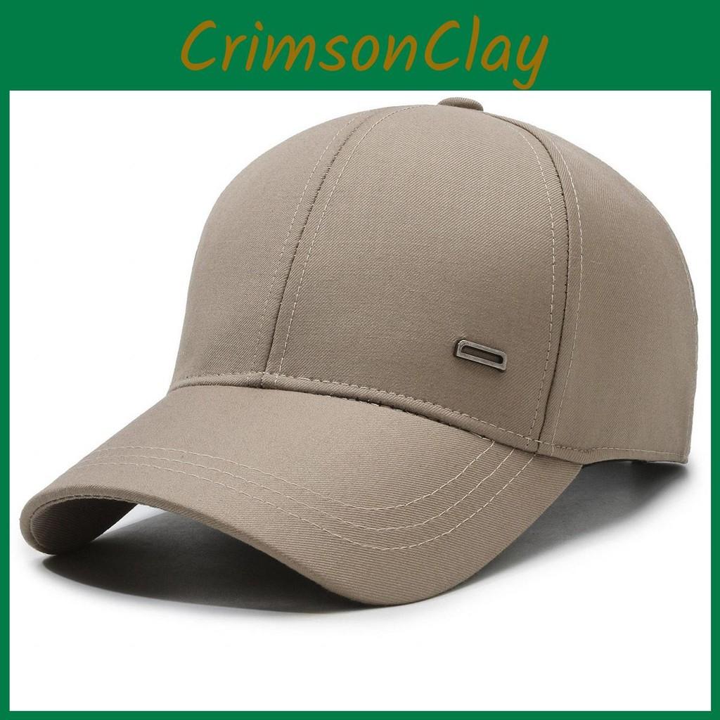 Elderly Aged Middle Baseball Cap Simple Atmosphere Outdoor Travel Hat Breathable