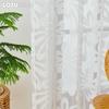 1PC LOZUJOJU 10% Blackout Tulle Simple and Versatile European Jacquard Sheer Curtain for Kitchen Living Room Bedroom Balcony Window Home Decor