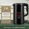 German Electric Kettle: Large Capacity, Durable Thermos, Automatic Power-Off, Constant Temperature Function