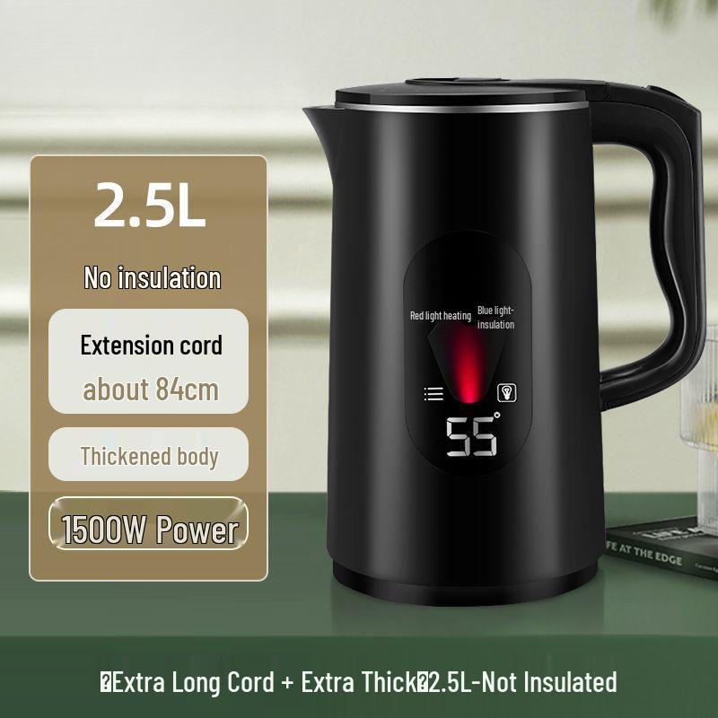 German Electric Kettle: Large Capacity, Durable Thermos, Automatic Power-Off, Constant Temperature Function