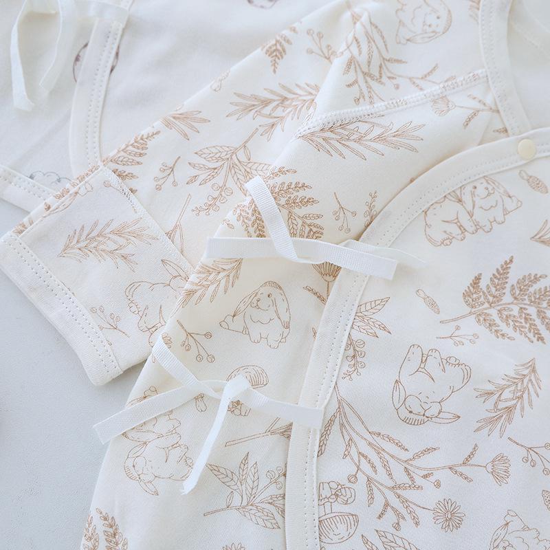 Newborn Soft Cotton Boneless Monk Shirt, 0-3 Months, Spring/Autumn