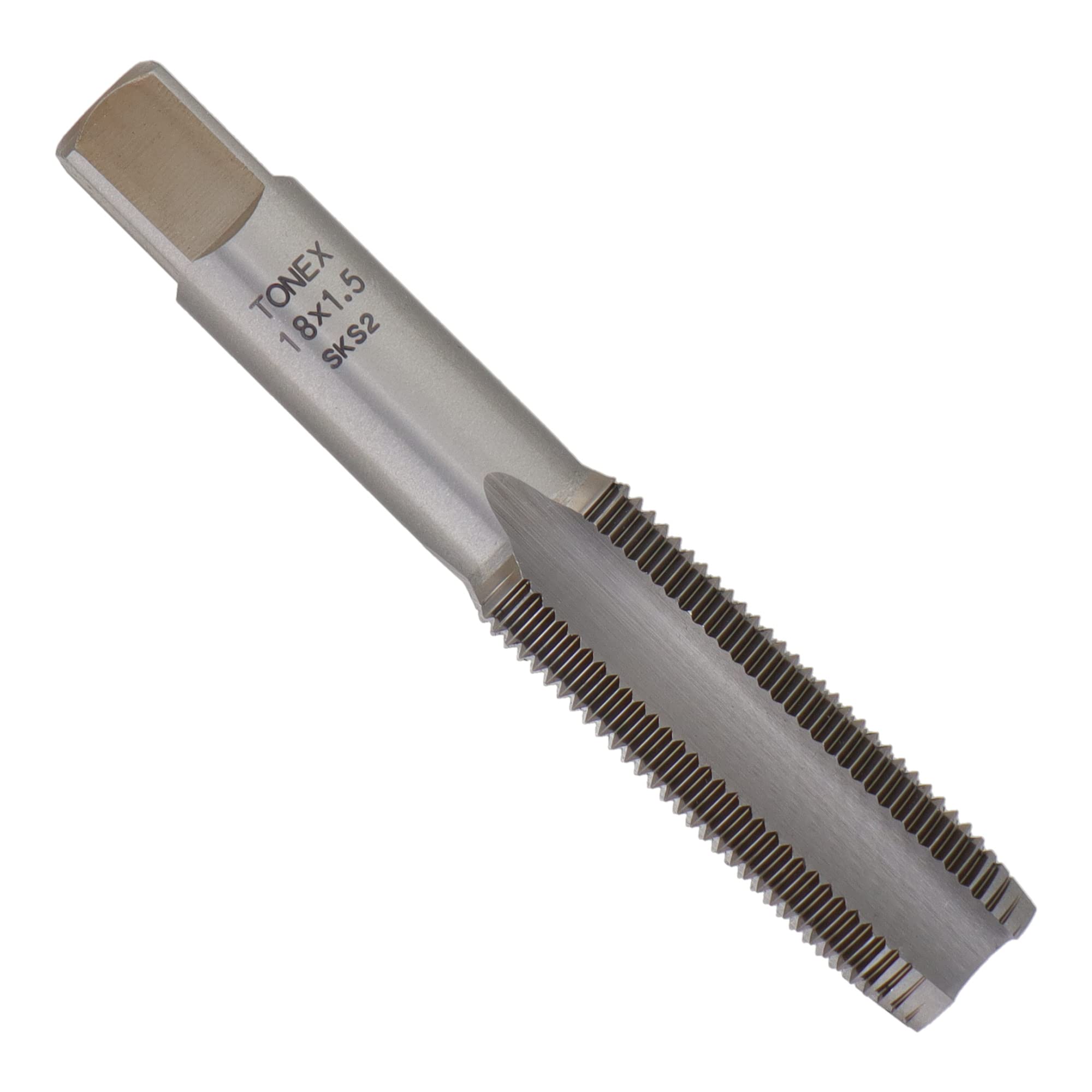 

Sankyo Corporation TONEX Hand Tap Thread Diameter 18mm x Pitch 1.5mm HT18x1.5