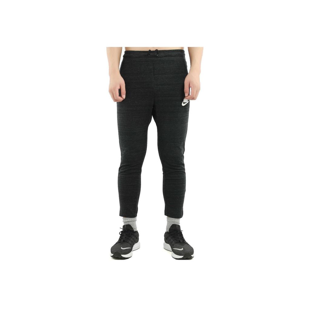 Nike Einfarbige Jogginghose mit Logo-Print für Herren, Unterteile, Schwarz AT5279-010